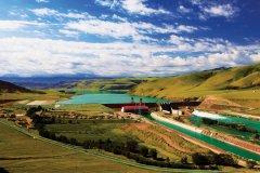 中国能建承建的新疆山口水电坐工